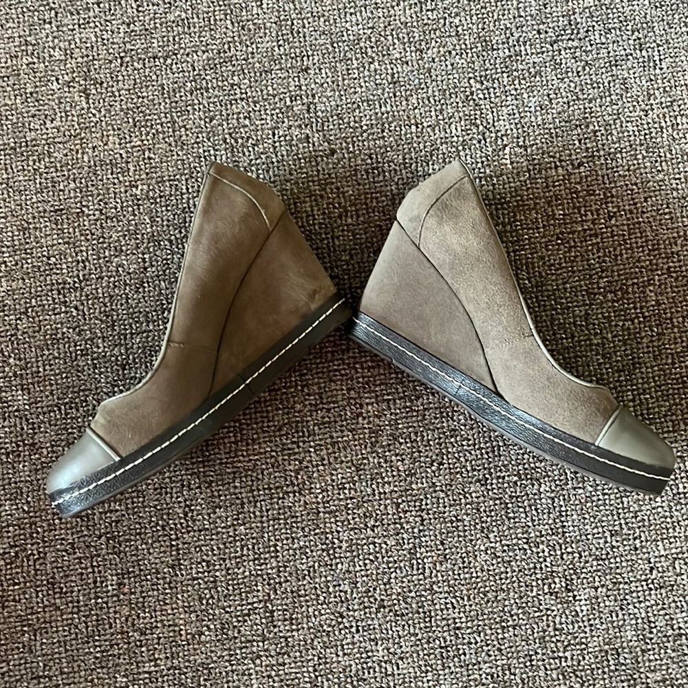 Leather/suede Hush Puppies Wedges